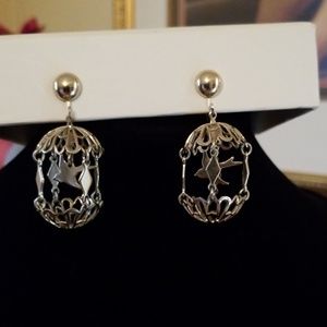 Vintage Bird Earrings